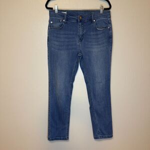 Mugsy Lake Shores Jeans Slim Fit Stretch Denim 34x30 Mens Blue Pants Cotton
